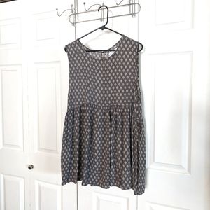 Urban Outfitters Geometric Flowy Tank Top Medium
